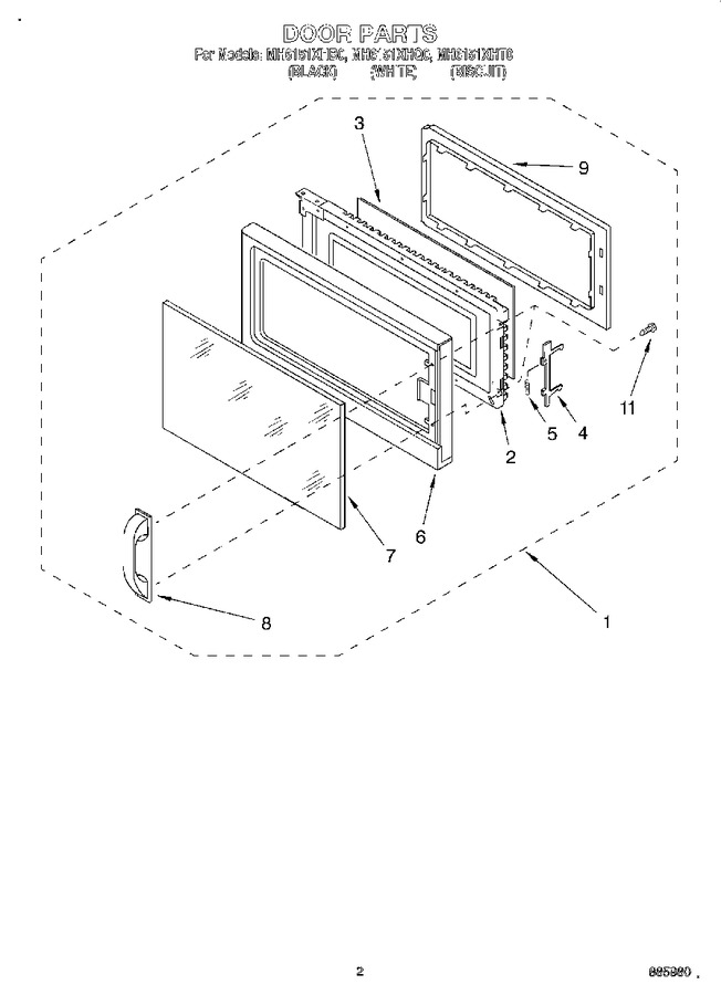 Diagram for MH6151XHT0