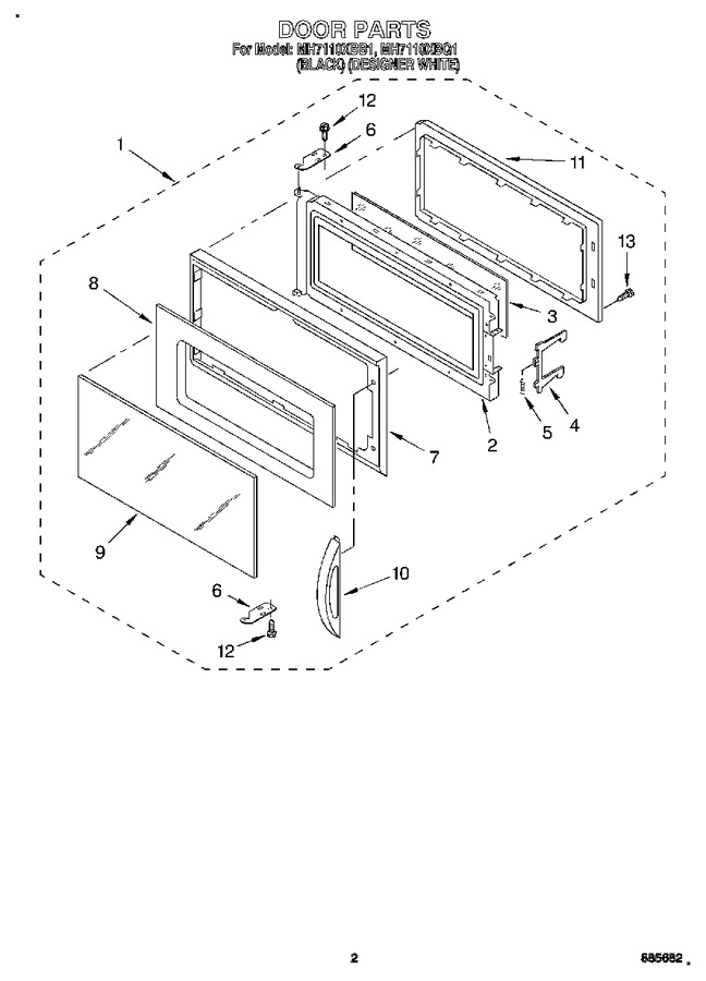 Diagram for MH7110XBB1