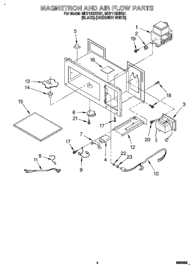 Diagram for MH7110XBB1