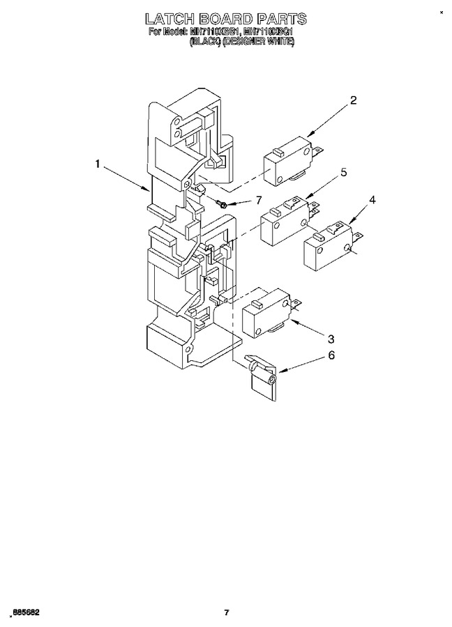 Diagram for MH7110XBB1