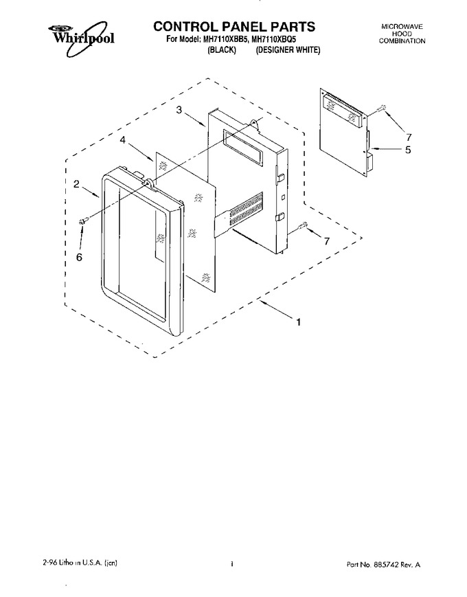 Diagram for MH7110XBB5