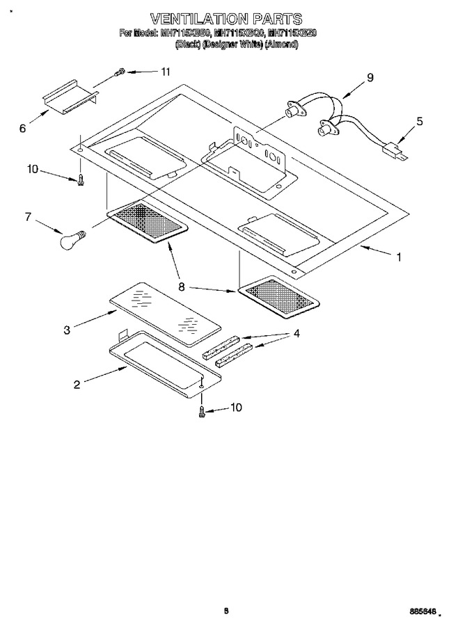 Diagram for MH7115XBZ0