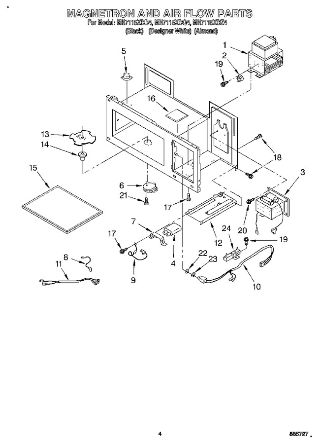 Diagram for MH7115XBB4