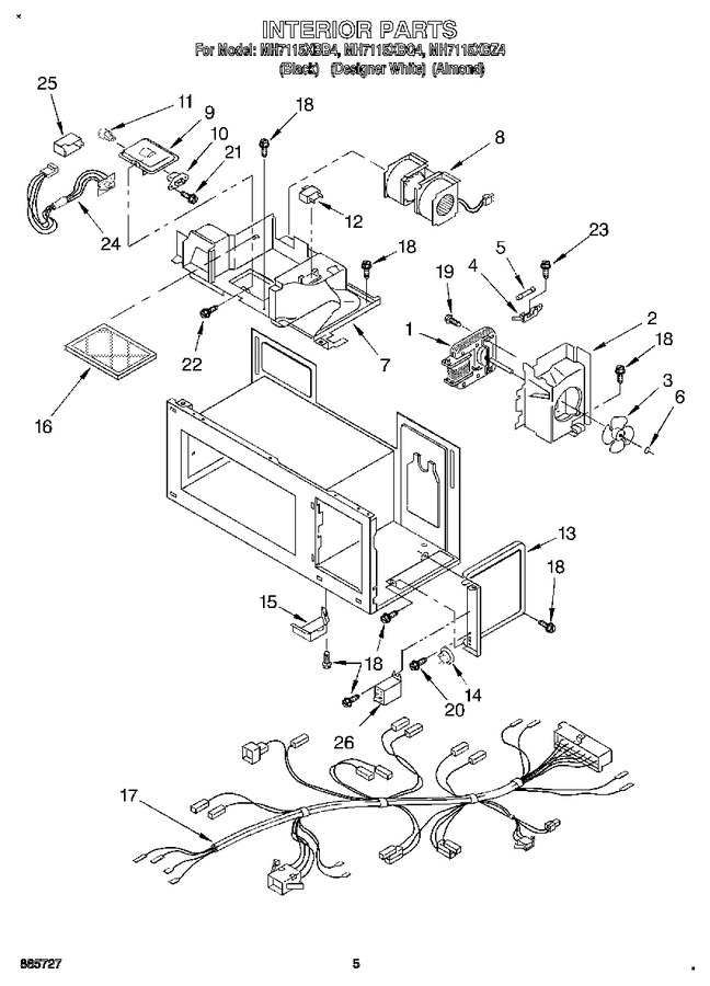 Diagram for MH7115XBB4