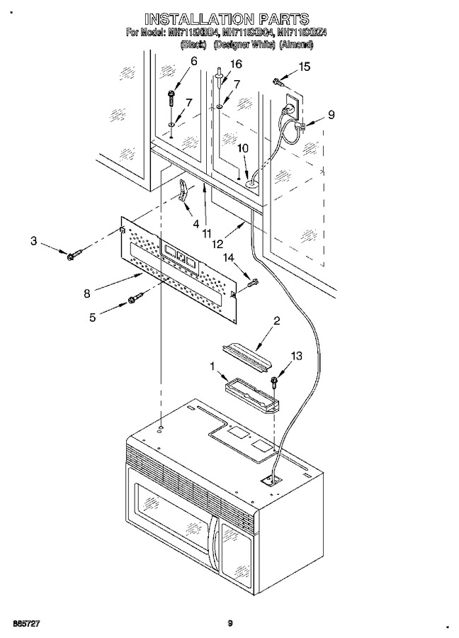 Diagram for MH7115XBB4