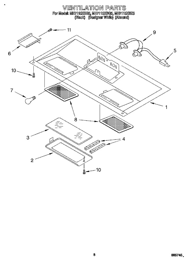 Diagram for MH7115XBB5