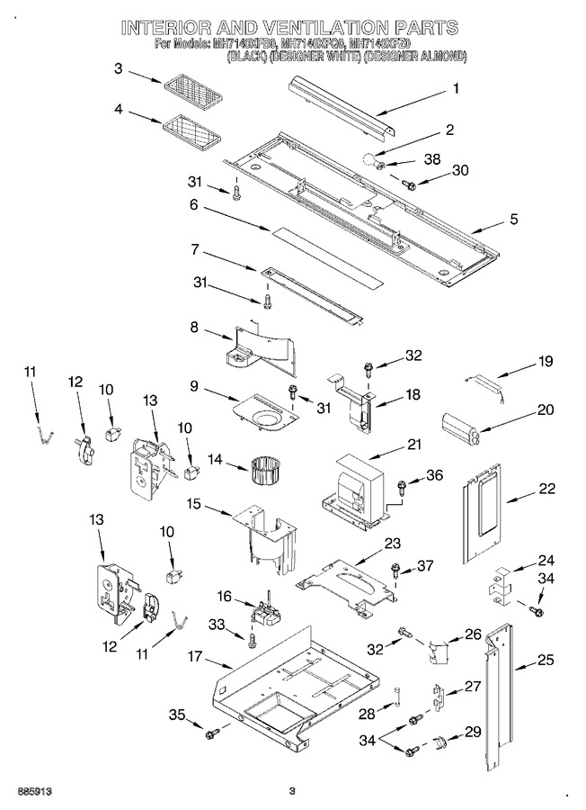 Diagram for MH7140XFB0