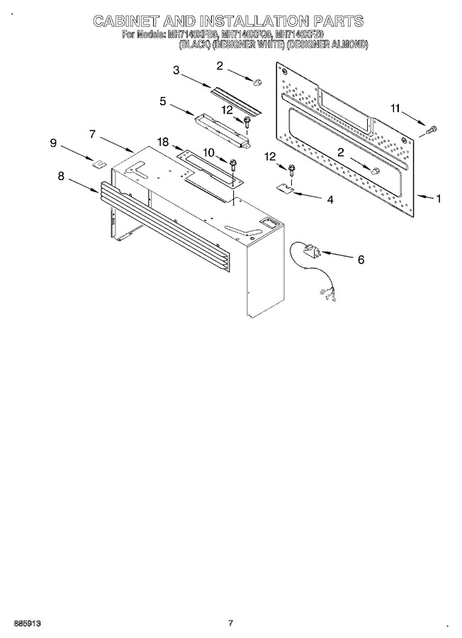 Diagram for MH7140XFB0