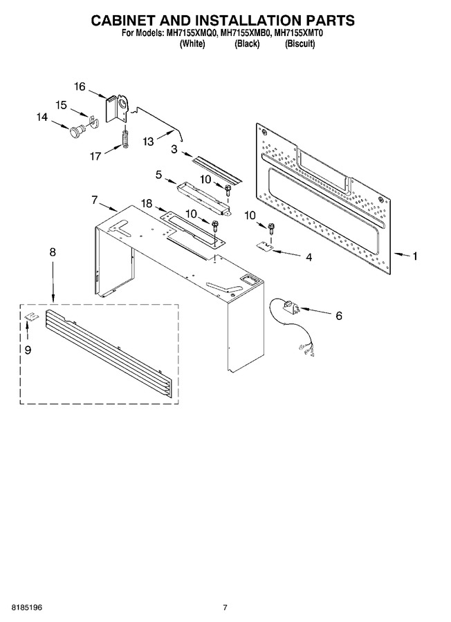 Diagram for MH7155XMQ0