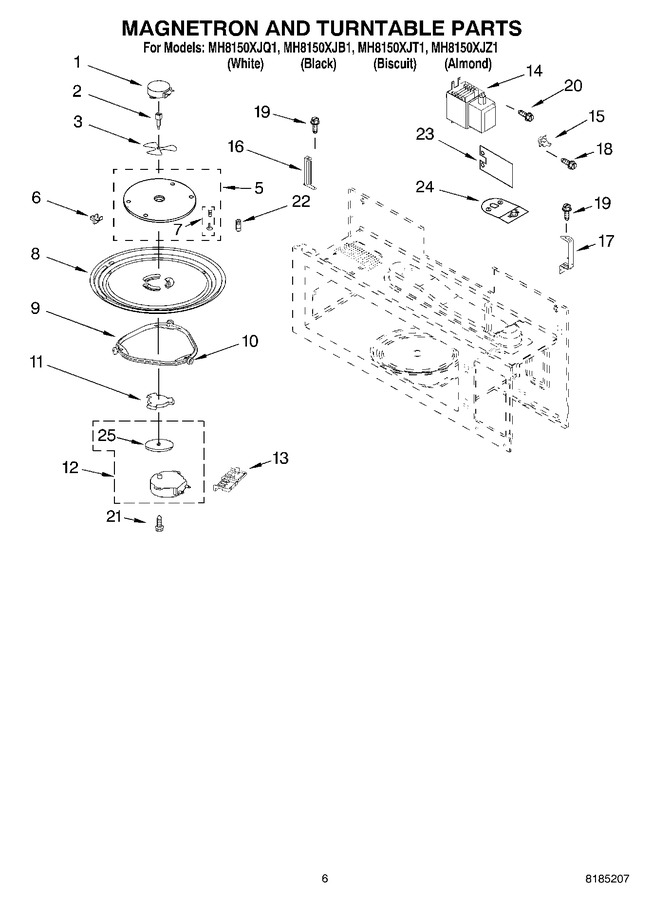 Diagram for MH8150XJB1
