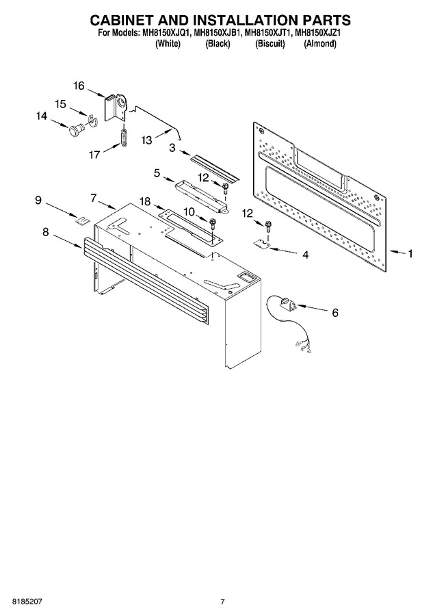Diagram for MH8150XJB1