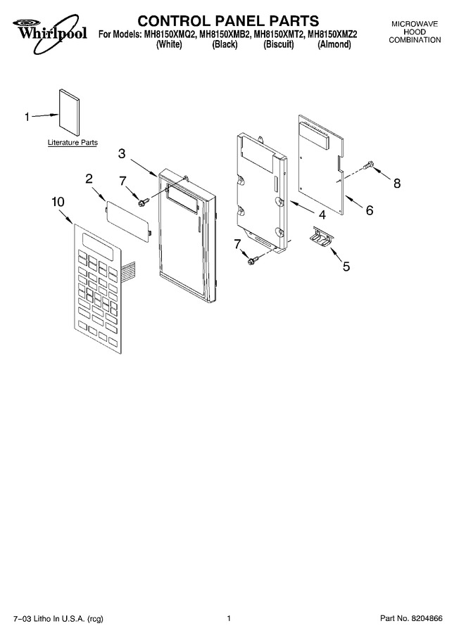Diagram for MH8150XMT2