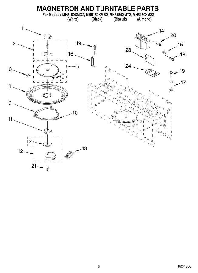 Diagram for MH8150XMT2