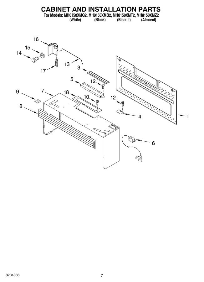 Diagram for MH8150XMZ2