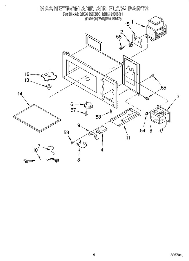 Diagram for MH9115XBQ1