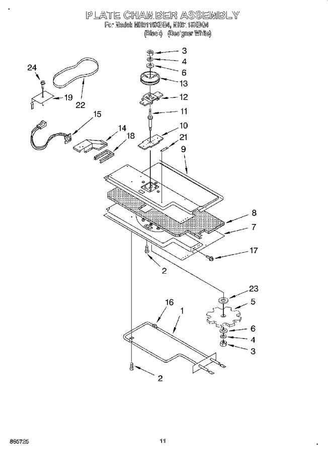 Diagram for MH9115XBQ4