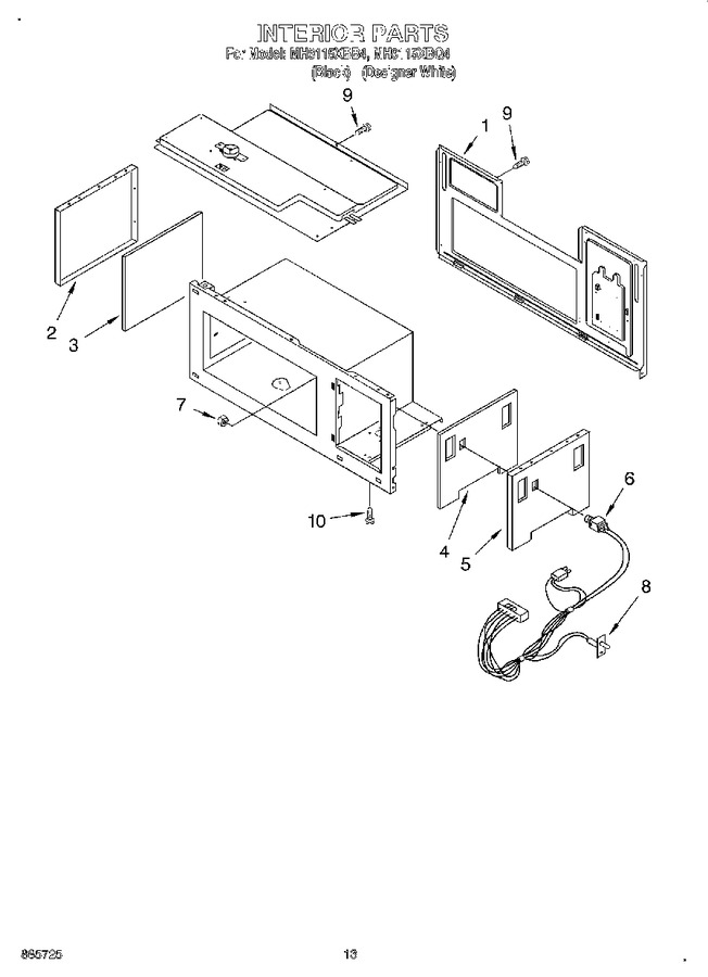 Diagram for MH9115XBB4
