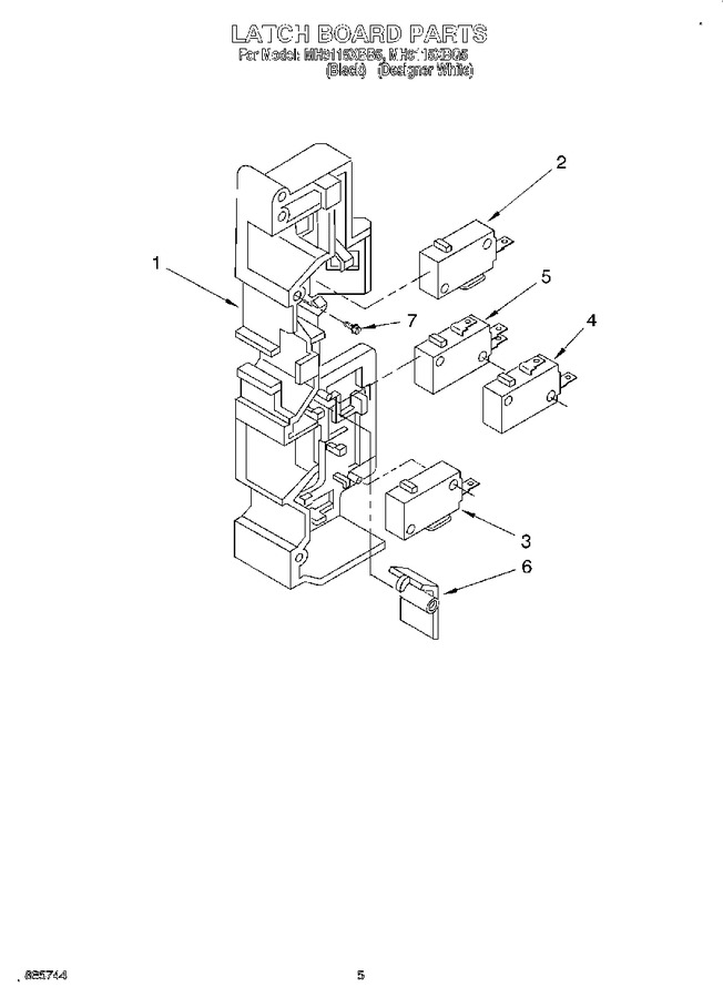 Diagram for MH9115XBB5