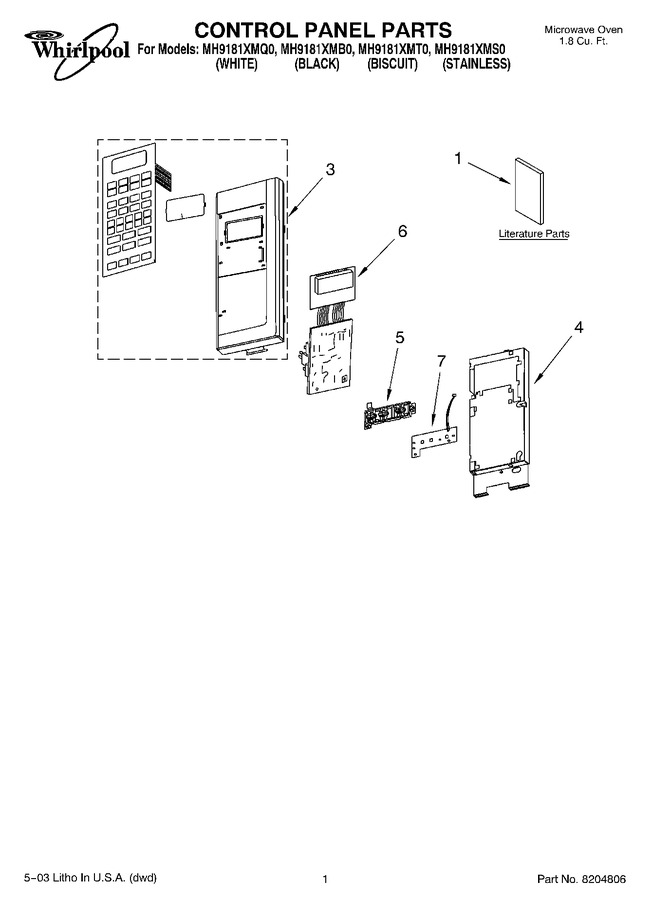 Diagram for MH9181XMB0