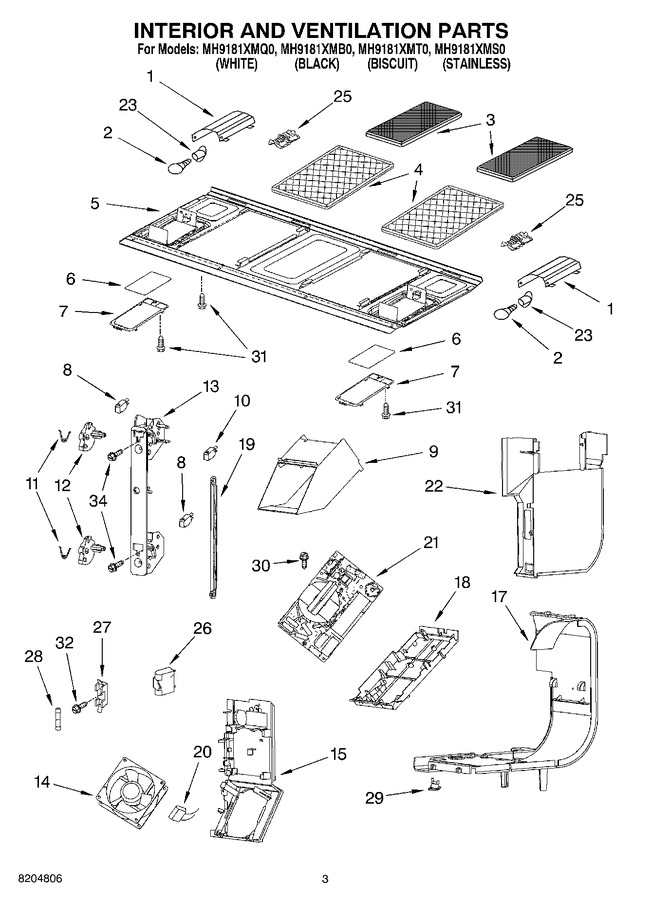 Diagram for MH9181XMB0