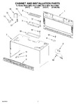 Diagram for 06 - Cabinet And Installation Parts