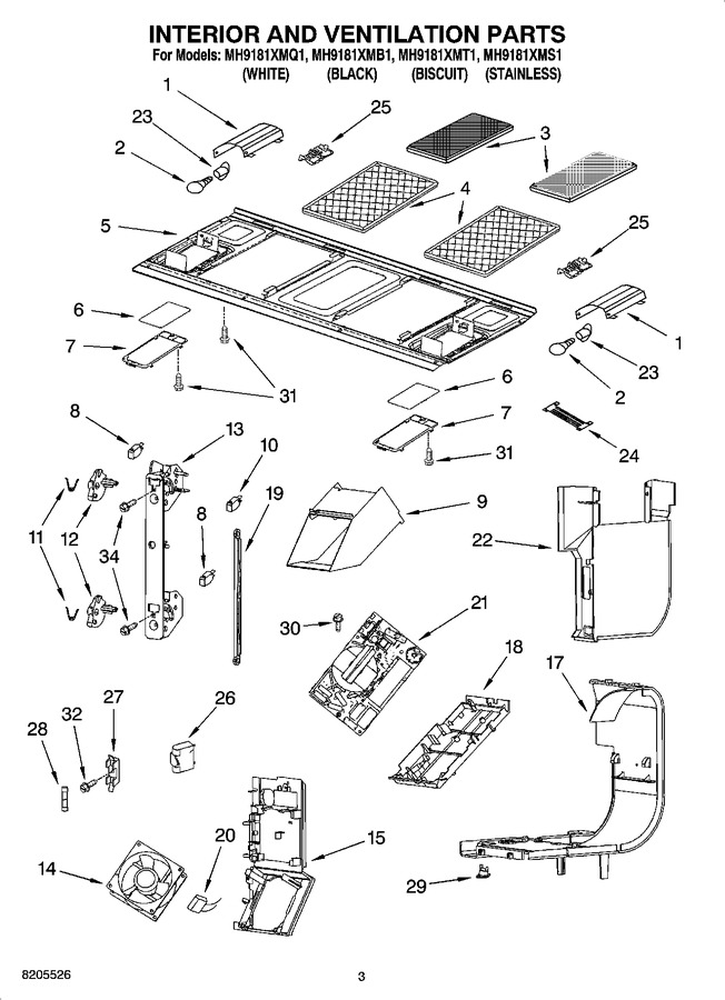 Diagram for MH9181XMS1