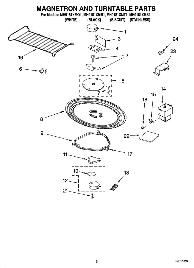 Diagram for MH9181XMS1