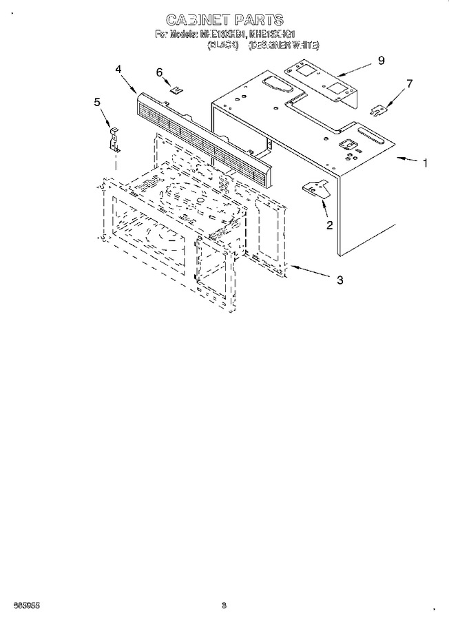 Diagram for MHE13XHB1