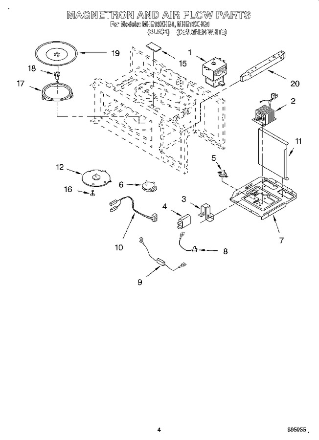 Diagram for MHE13XHB1