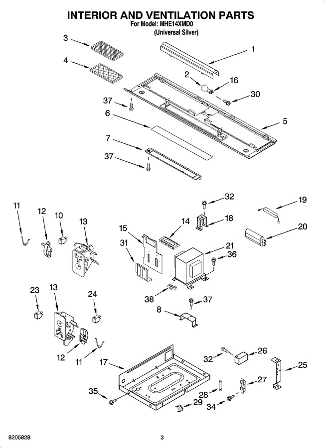 Diagram for MHE14XMD0