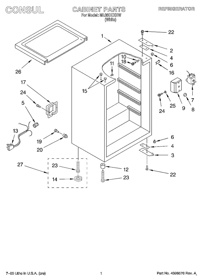 Diagram for ML05CCXHW