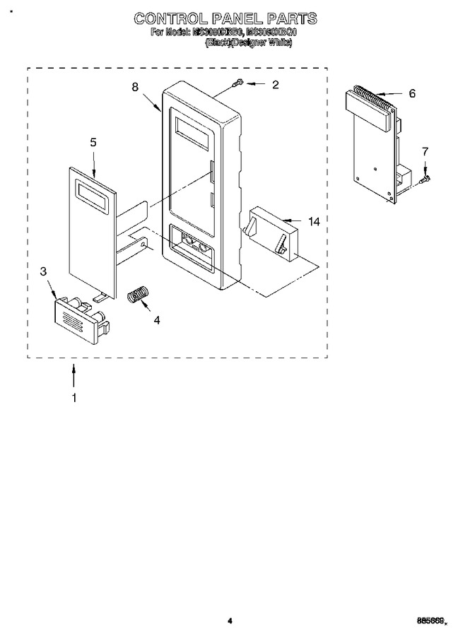 Diagram for MS3080XBQ0