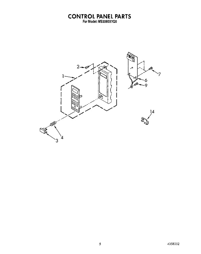 Diagram for MS3080XYQ0