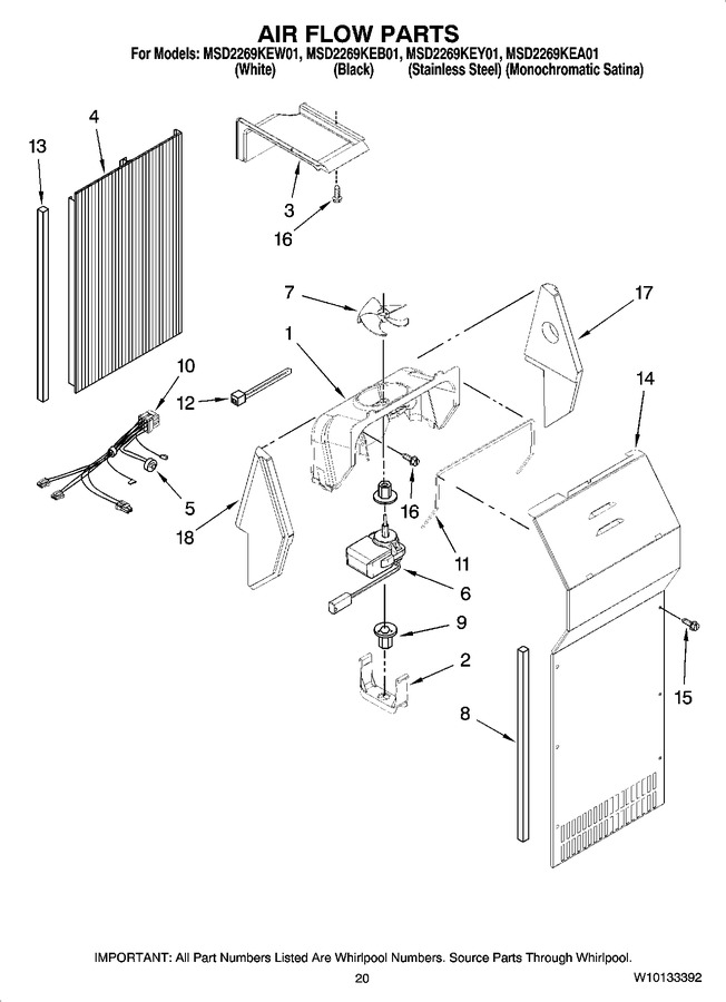 Diagram for MSD2269KEA01