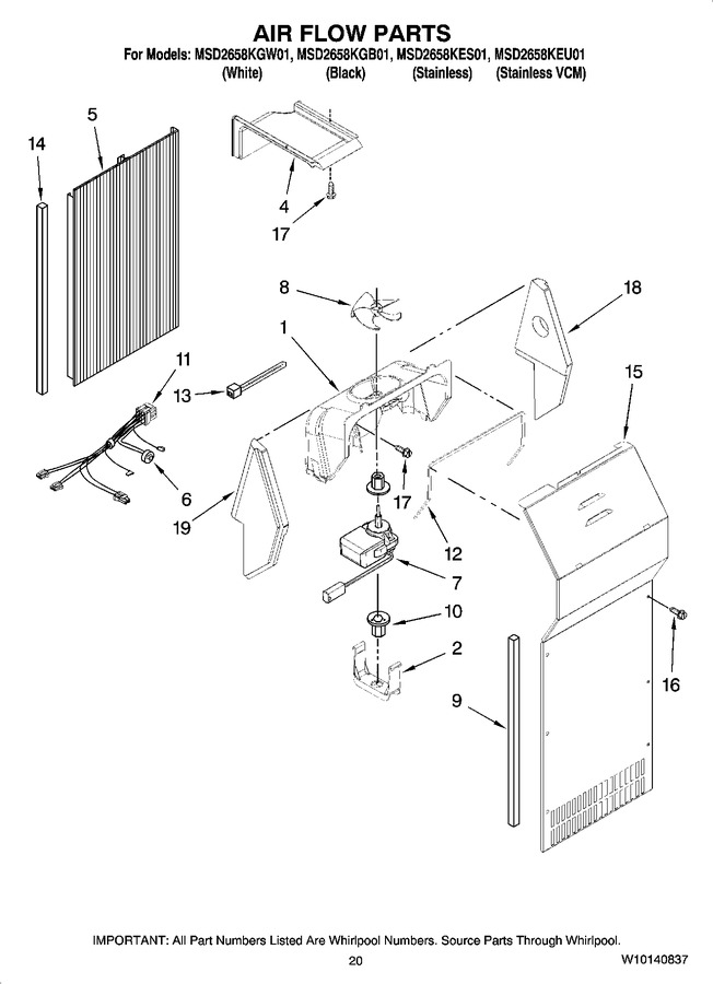 Diagram for MSD2658KGW01