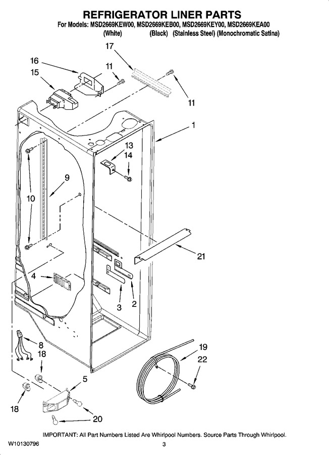 Diagram for MSD2669KEW00