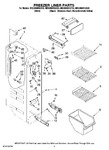 Diagram for 04 - Freezer Liner Parts