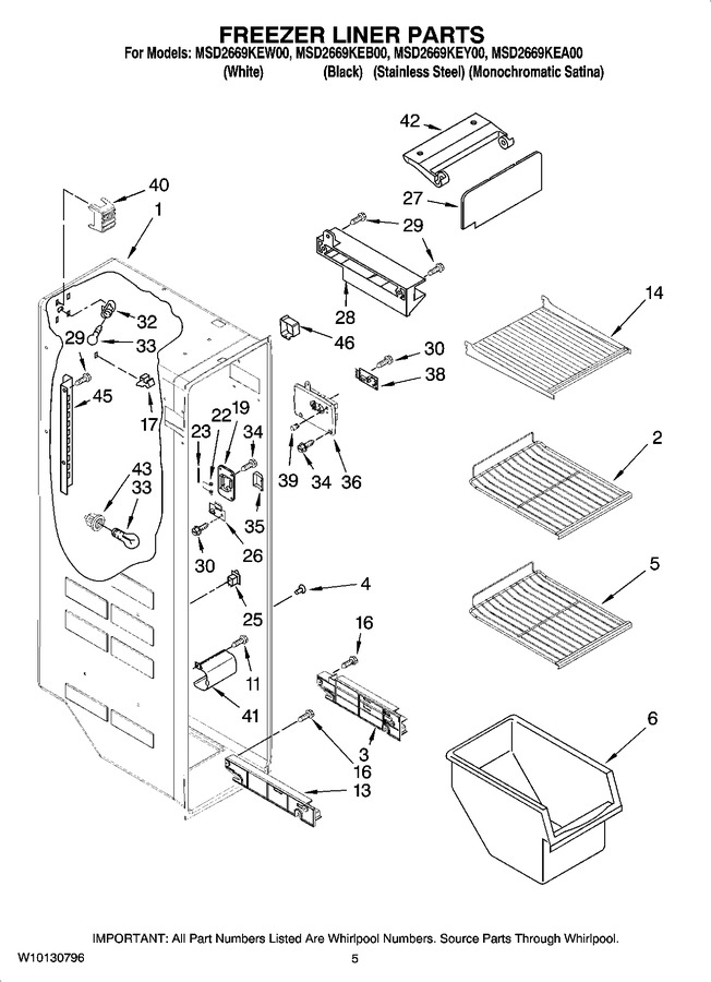 Diagram for MSD2669KEA00