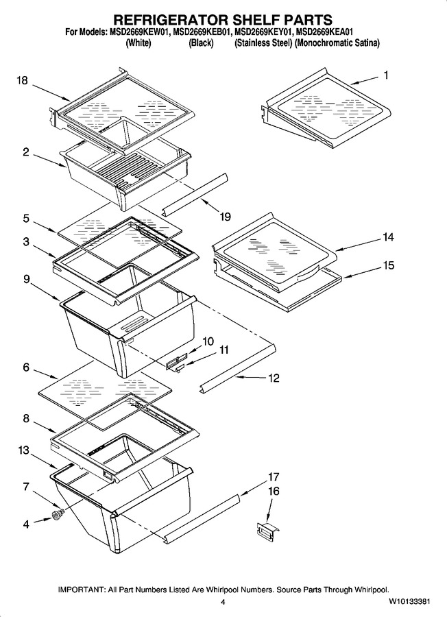 Diagram for MSD2669KEA01