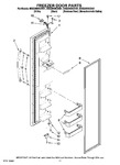 Diagram for 07 - Freezer Door Parts