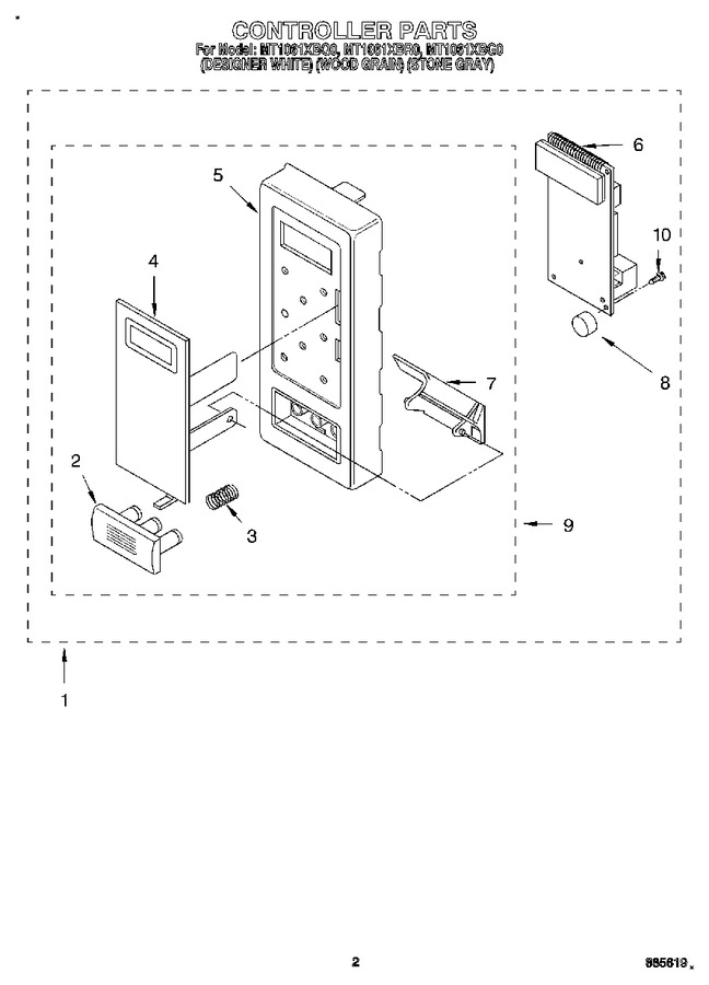 Diagram for MT1061XBG0