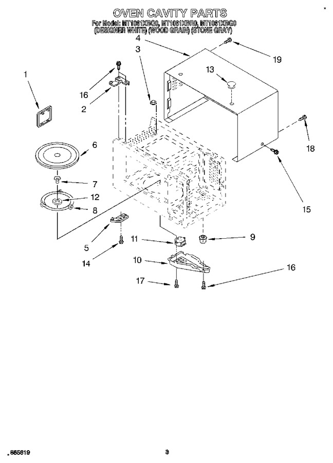 Diagram for MT1061XBR0