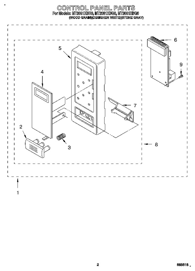 Diagram for MT2081XBG0