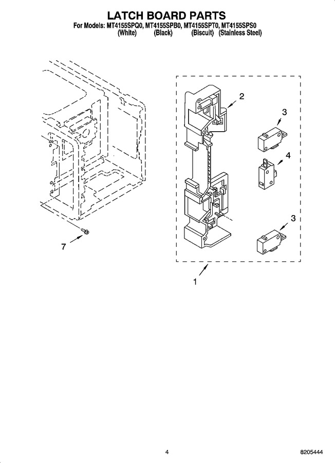 Diagram for MT4155SPQ0