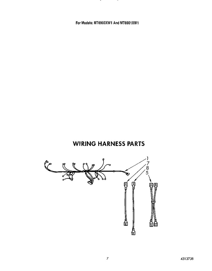 Diagram for MT6901XW1