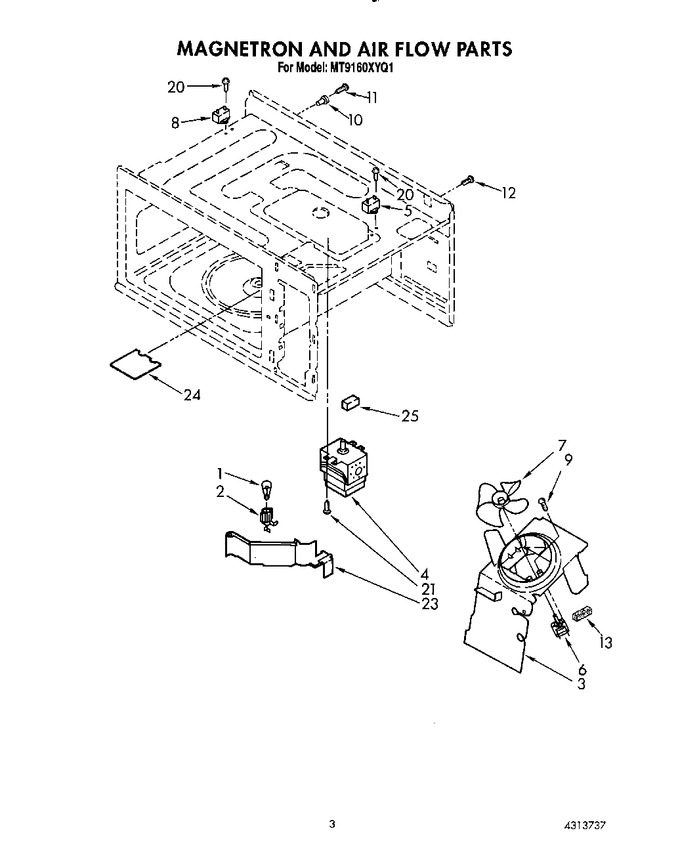 Diagram for MT9160XYB1