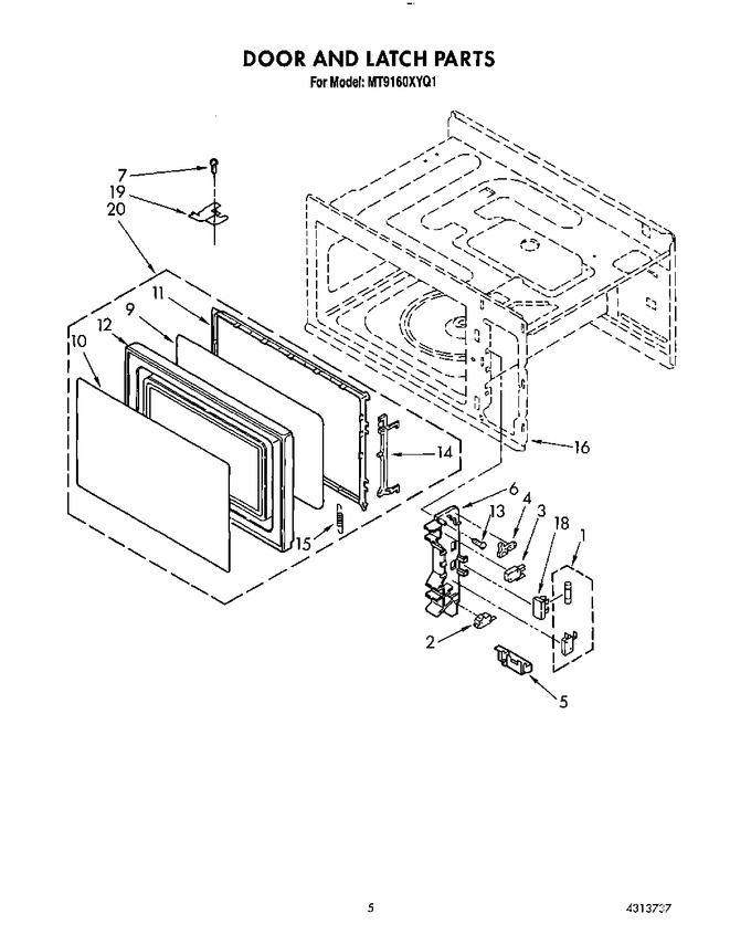 Diagram for MT9160XYB1