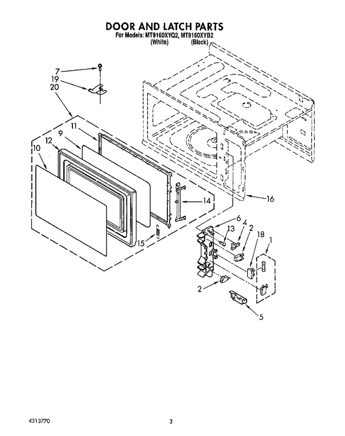Diagram for MT9160XYB2