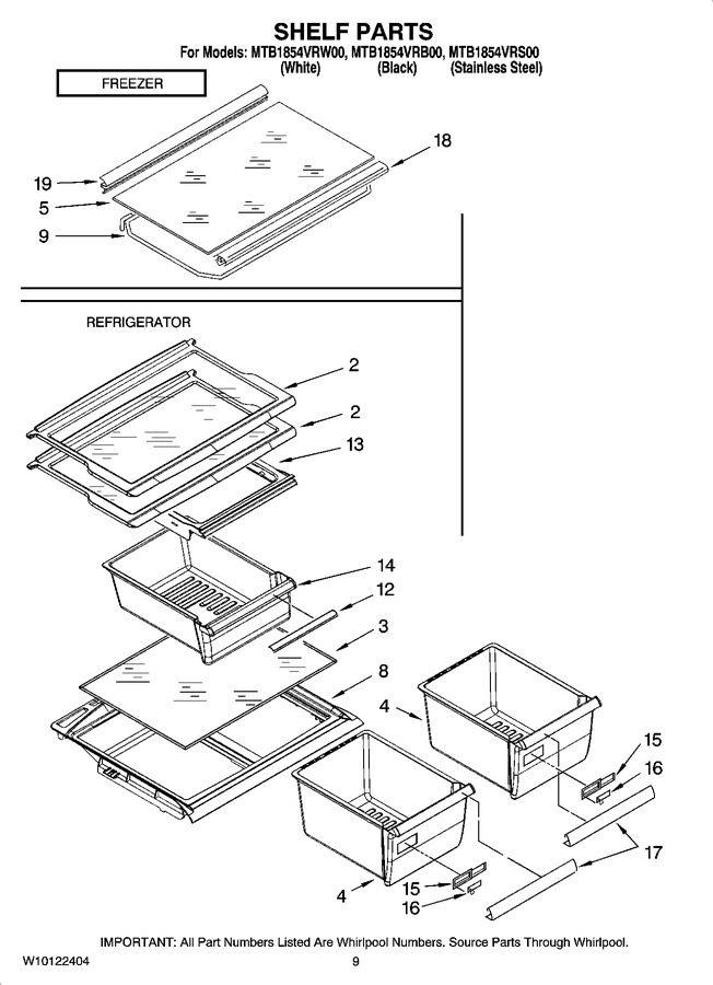 Diagram for MTB1854VRS00