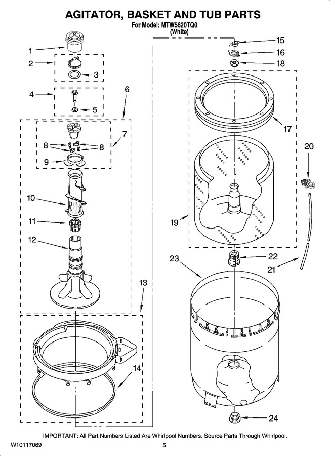 Diagram for MTW5620TQ0
